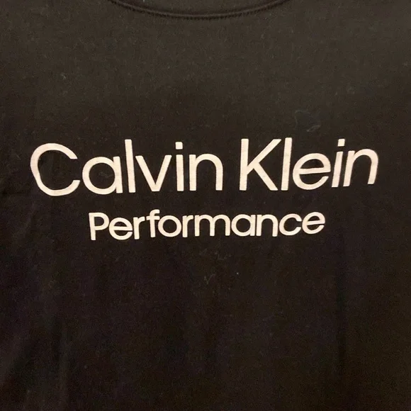 Calvin Klein Performance Black T-Shirt short sleeve Med - Picture 2 of 5